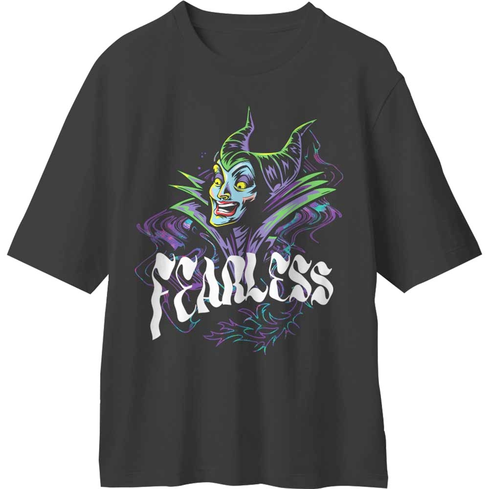 Disney Sleeping Beauty - Fearless Maleficent Unisexe Tshirt - Noir